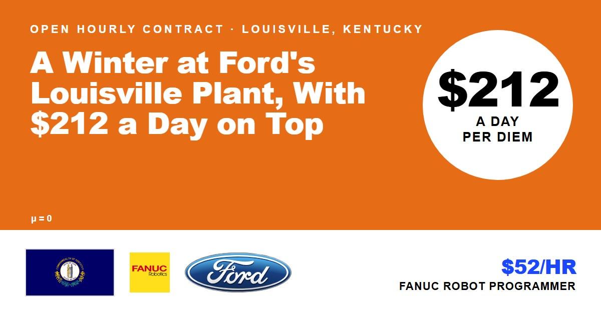 A Winter at Ford's Louisville Plant, With $212 a Day on Top