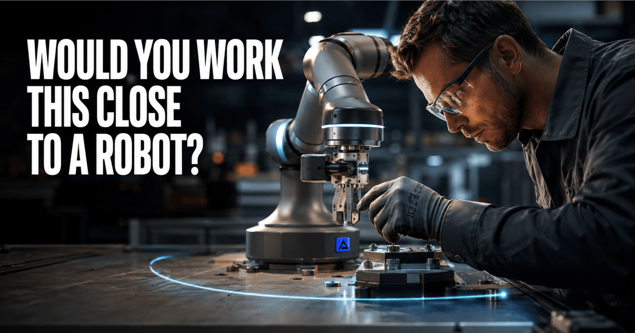 Automation, controls and robotics in collaborative robot (cobot) — skilled professionals at work