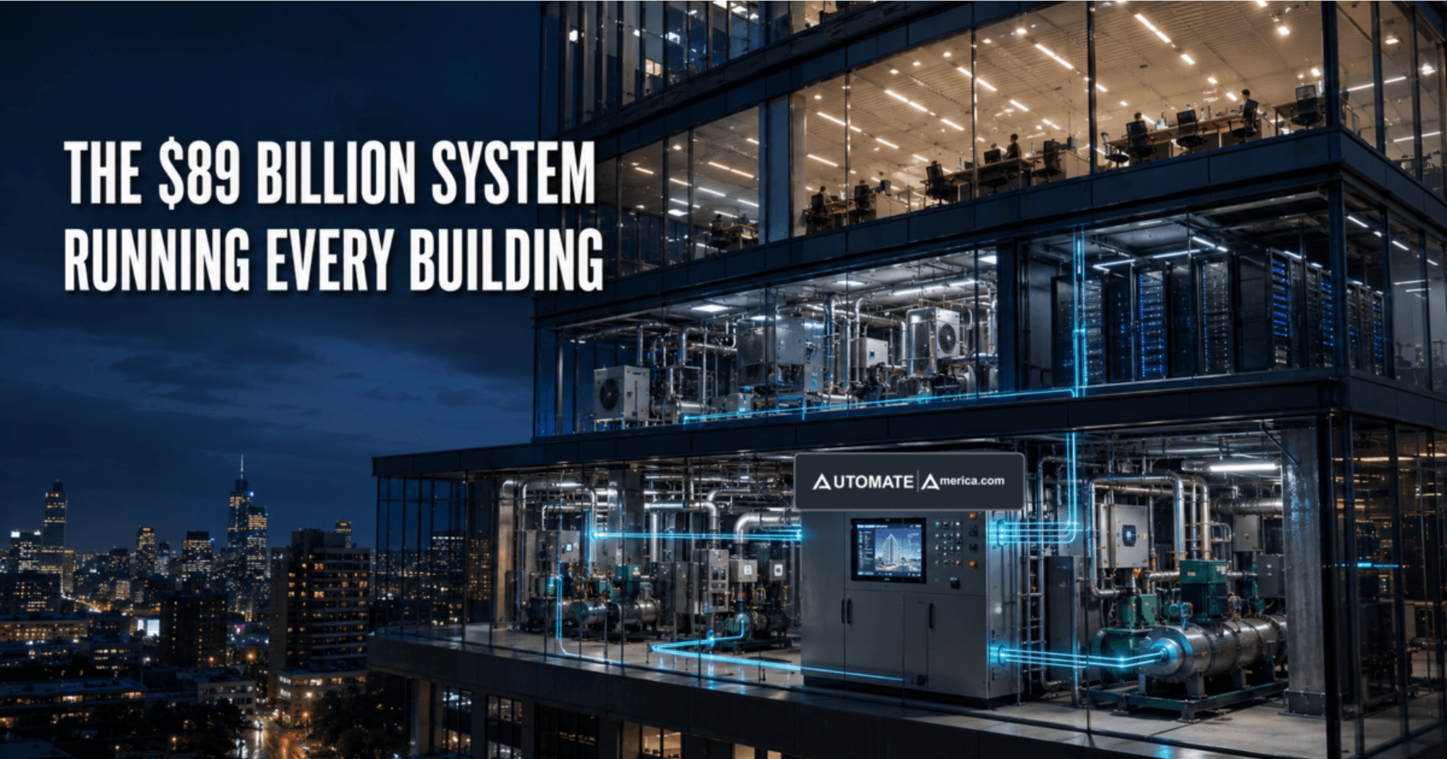 Automation, controls and robotics in building — skilled professionals at work