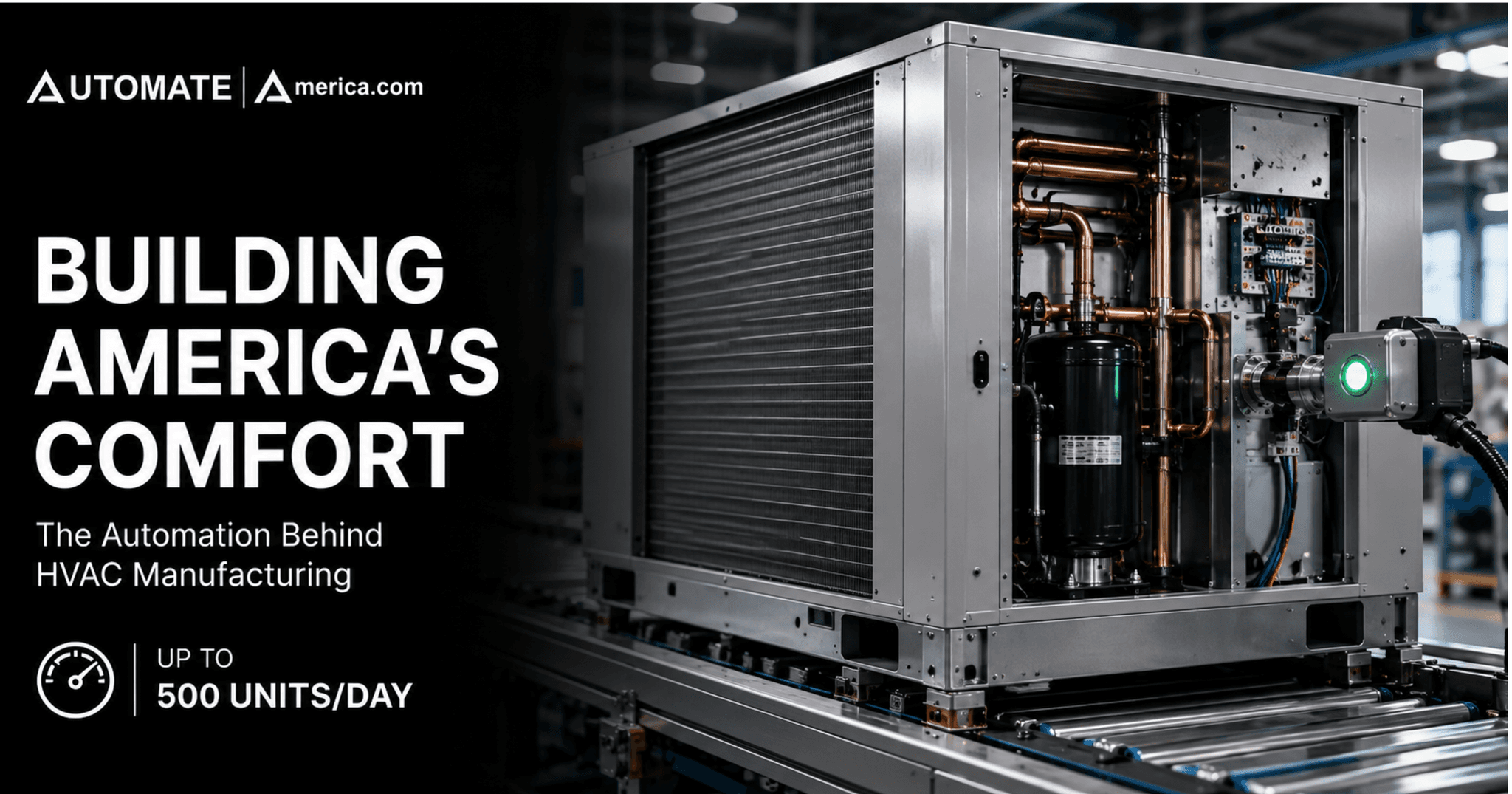 Automation and robotics in hvac manufacturing — skilled professionals at work