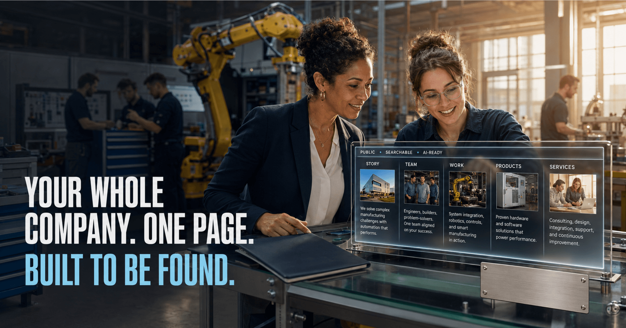 Your Company Gets a Full Profile Too — Automate America