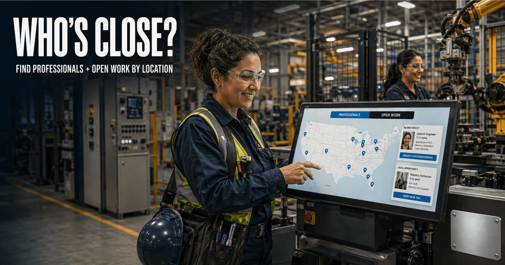 Put the Map to Work: Find Professionals and Work by Location — Automate America