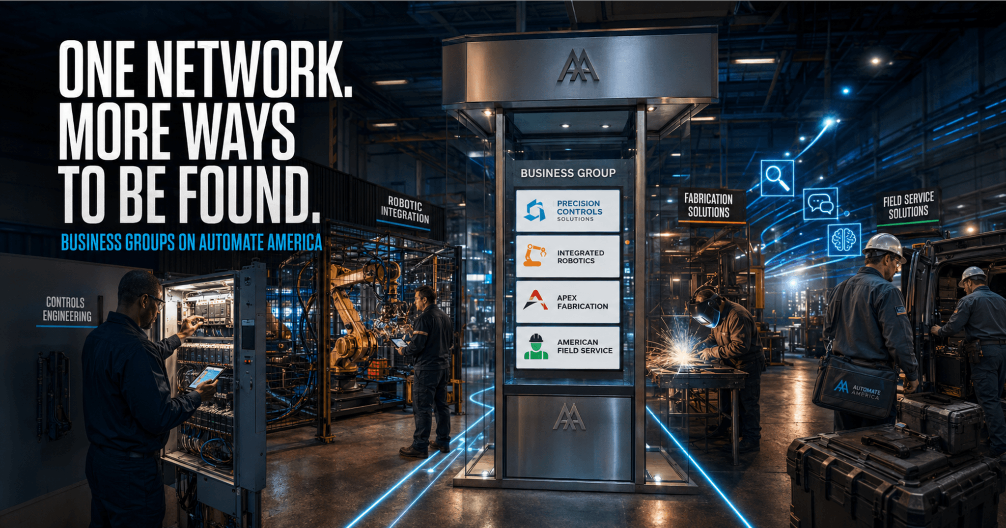 Business Groups on Automate America: Your Industry, In One Place — Automate America