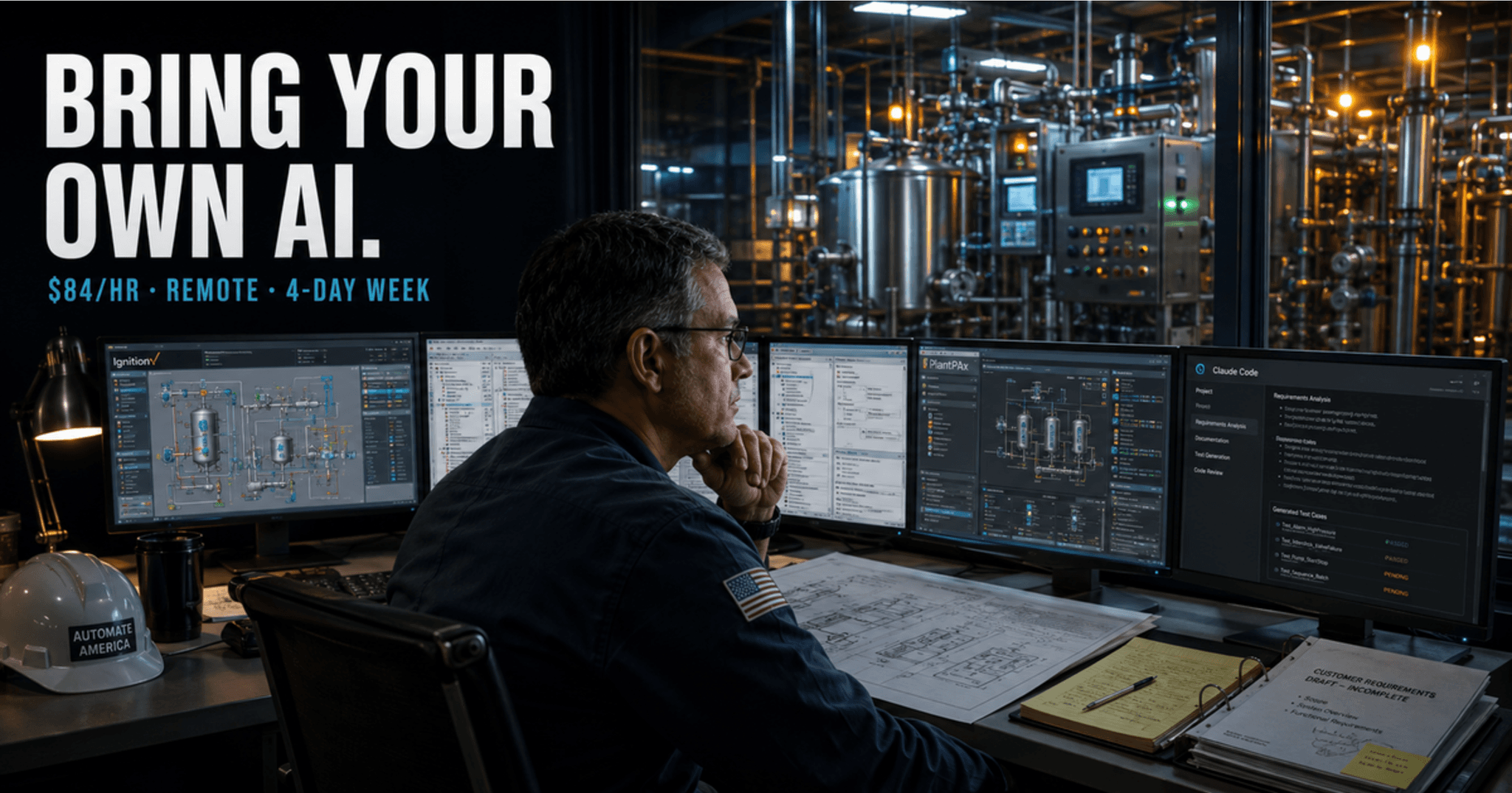 Senior Automation Engineer contract in Marlborough, Massachusetts - Ignition 8.3 and Allen-Bradley ControlLogix