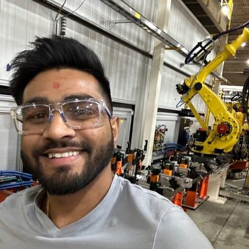 Jenish, Robot Programmer — Automate America