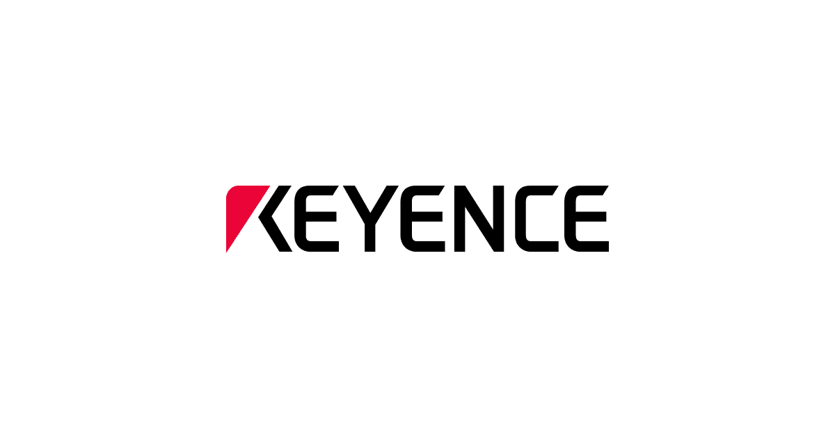 Keyence logo — equipment brand supported by professionals on Automate America