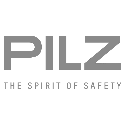 Pilz logo — equipment brand supported by professionals on Automate America
