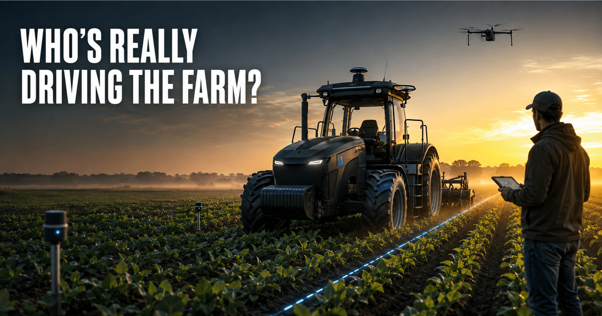 Automation, controls and robotics in smart agriculture and agtech — skilled professionals at work