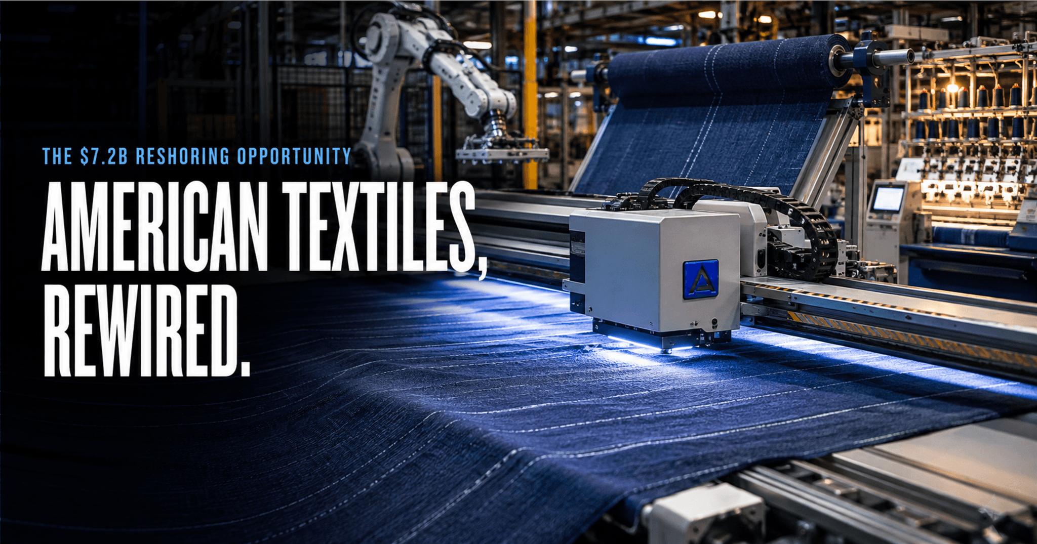 Automation, controls and robotics in textile and apparel manufacturing — skilled professionals at work
