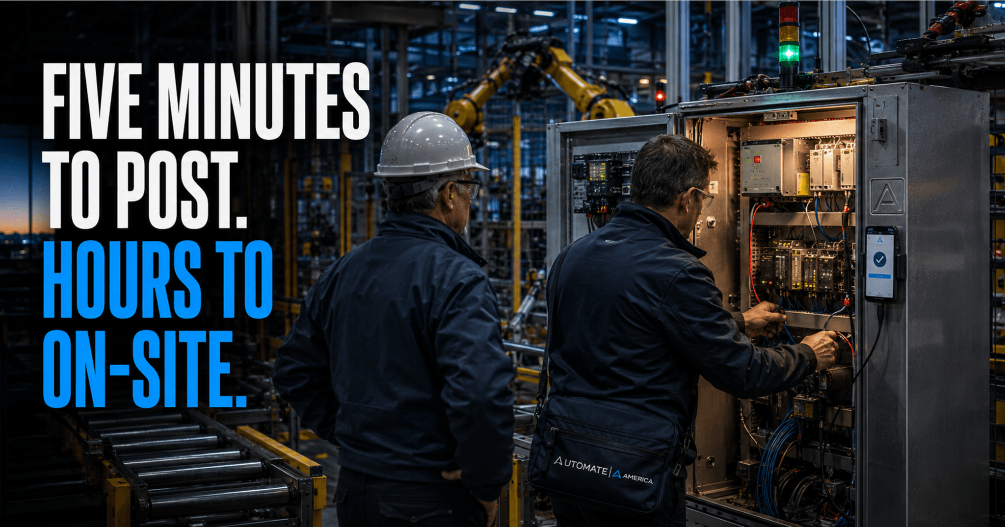 Automate America — on-demand marketplace for skilled industrial professionals