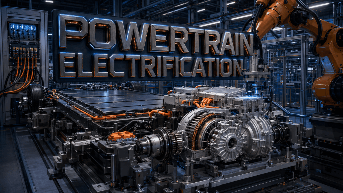POWERTRAIN ELECTRIFICATION from Magna Drive in Piedmont, South Carolina