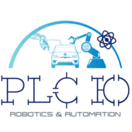 PLC IO ROBOTICS AND AUTOMATION logo