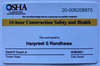 OSHA Outreach Course logo — School