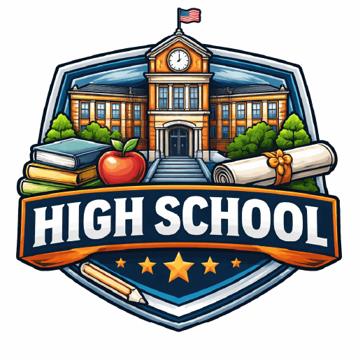 High School Diploma logo — School