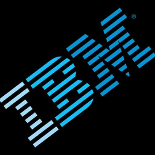 IBM logo — equipment brand supported by professionals on Automate America
