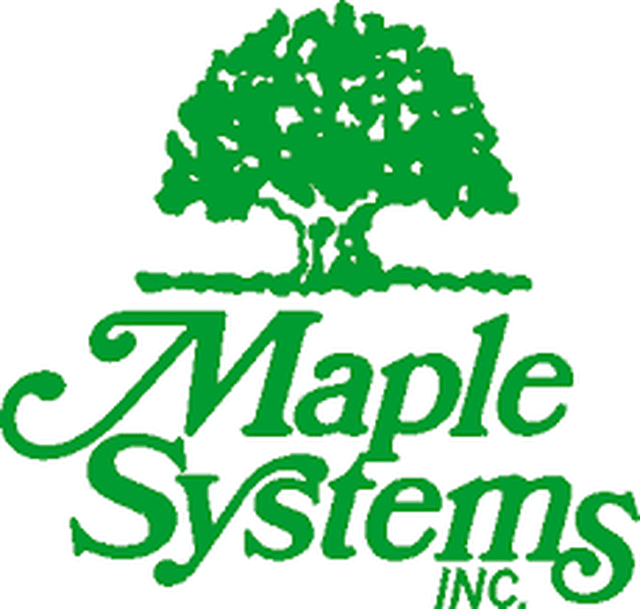 Maple Systems logo — equipment brand supported by professionals on Automate America