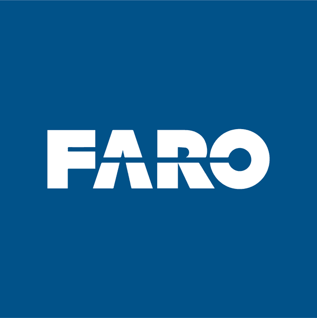 Faro logo — equipment brand supported by professionals on Automate America