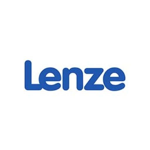 Lenze logo — equipment brand supported by professionals on Automate America