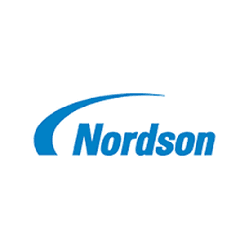 Nordson logo — equipment brand supported by professionals on Automate America