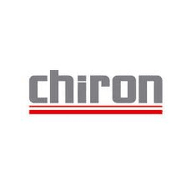 Chiron logo — equipment brand supported by professionals on Automate America