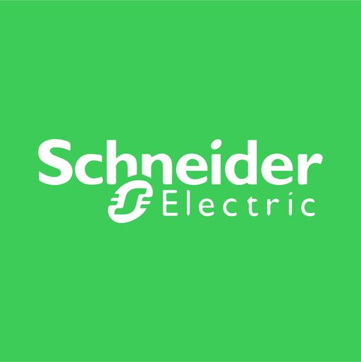 Schneider logo — equipment brand supported by professionals on Automate America