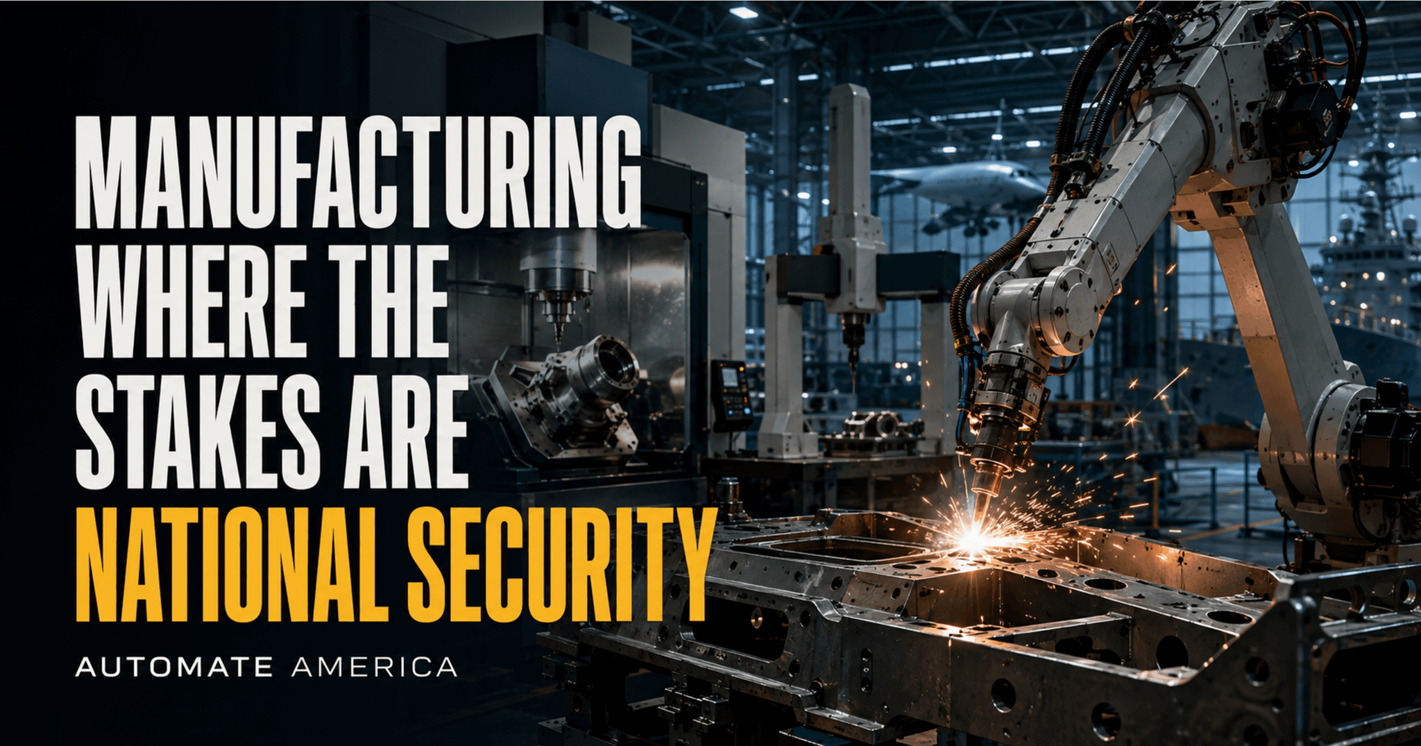 Automation and robotics in defense and military manufacturing — skilled professionals at work