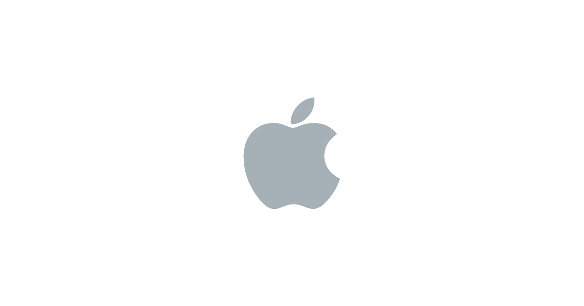 Apple logo — equipment brand supported by professionals on Automate America