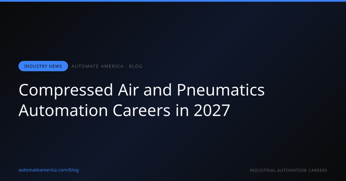 Automation and robotics in compressed air and pneumatics manufacturing — skilled professionals at work