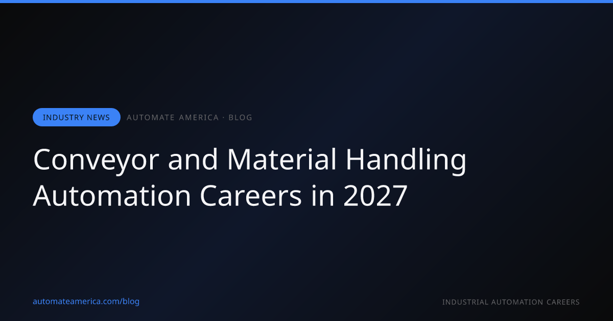Automation and robotics in conveyor and material handling manufacturing — skilled professionals at work