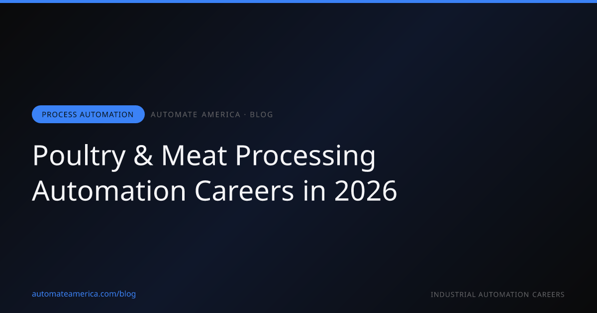Poultry & Meat Processing Automation Careers in 2026