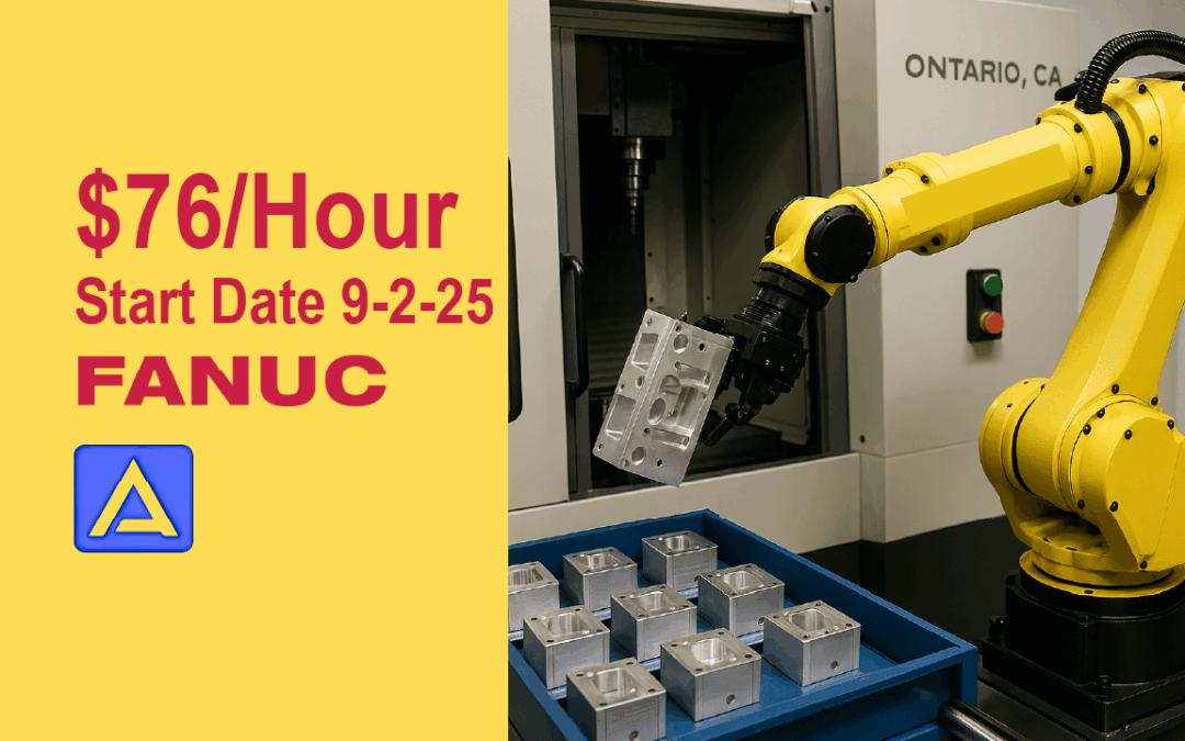 When Aluminum Parts Need Precision: Why This $76/Hour Fanuc Contract Proves the Smart Money is on Contractor Expertise