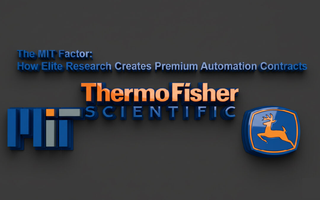 The MIT Factor: How Elite Research Creates Premium Automation Contracts