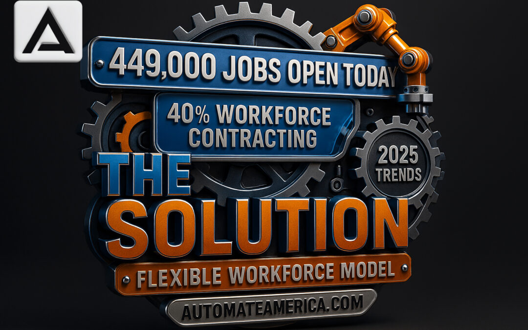 The 2.1 Million Job Gap: Why Manufacturing’s Labor Crisis is Forcing the Contract Revolution