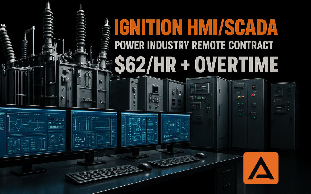 Remote Ignition HMI/SCADA Developer: Power Industry Controls Engineer Contract