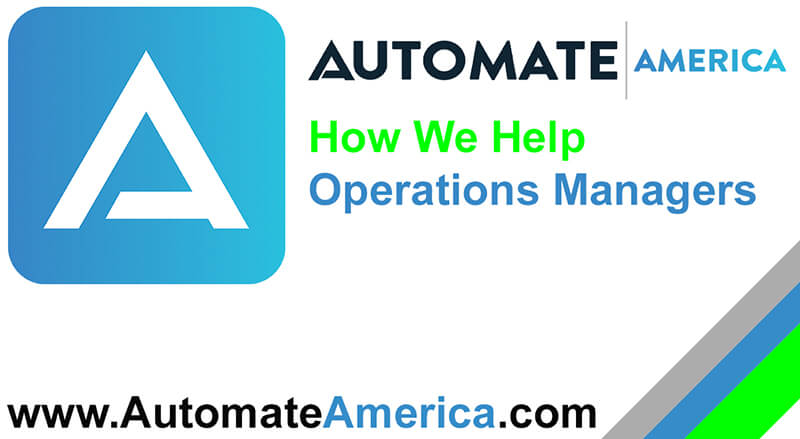 Operations Managers, Automation, Manufacturing, Robotics, Engineering, Jobs Hiring Near Me, Hourly Contract Jobs
